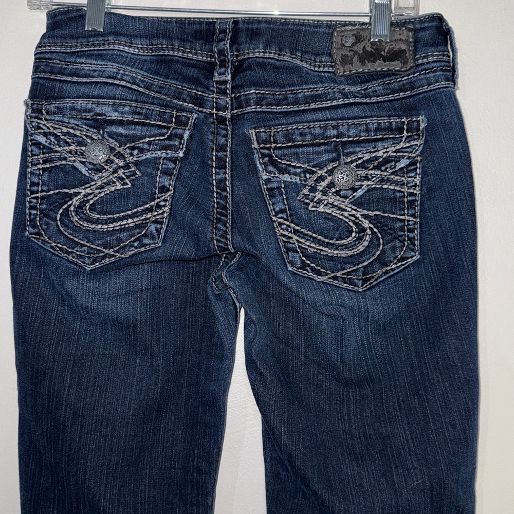 Silver Jeans Suki Surplus Indigo Denim - Picture 8 of 11